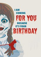 Annabelle pop horror film verjaardag